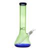 2 Tone Hazy Beaker - 14in Blue