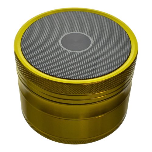 4 Piece Metal Grinder - 62mm Gold