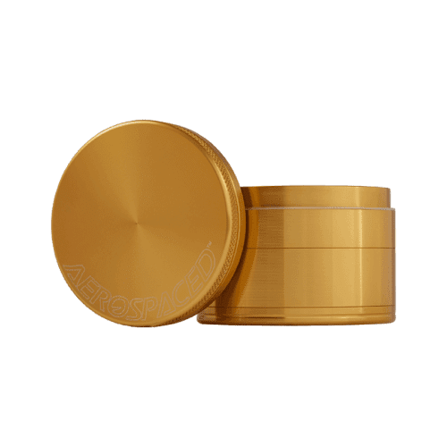 Aerospaced 4 Piece Grinder - 50mm Gold