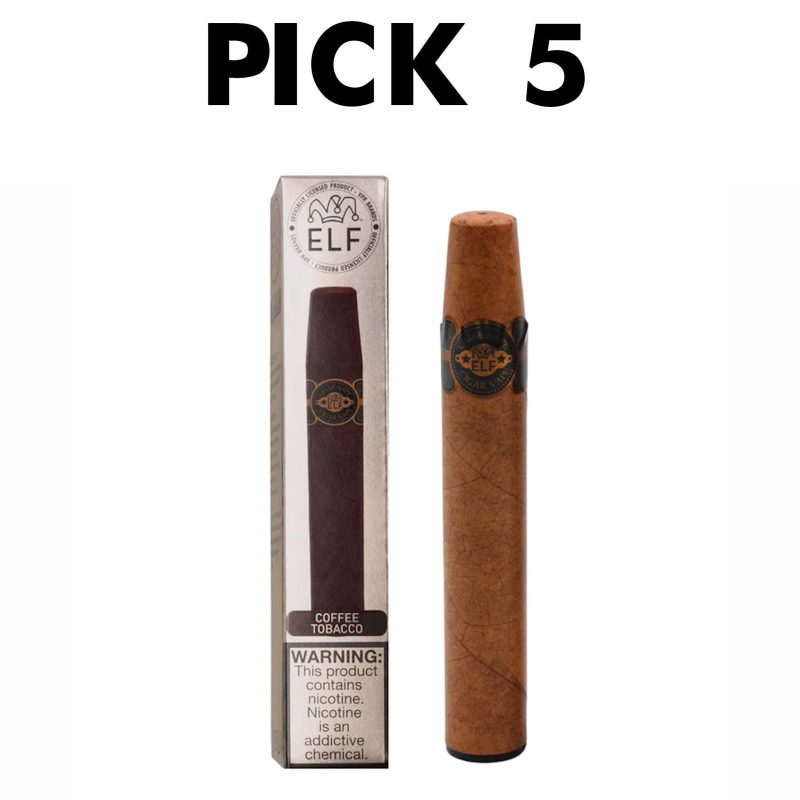 elf nic e cigar 5 pick 5 38400484868175