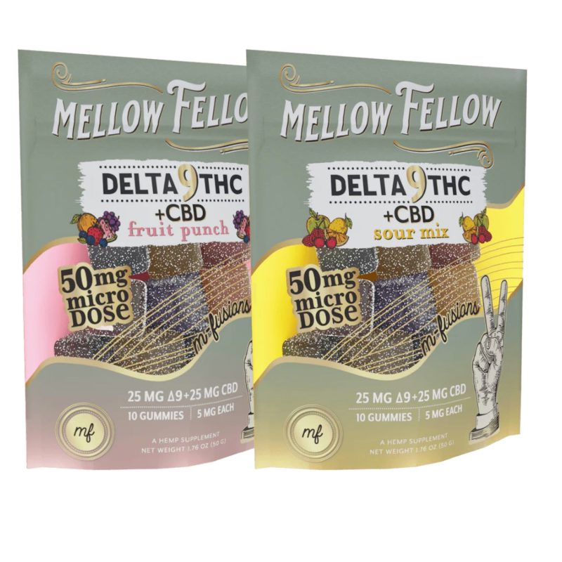 mellow fellow delta 9 cbd fruit punch gummies 50mg 38143330418767