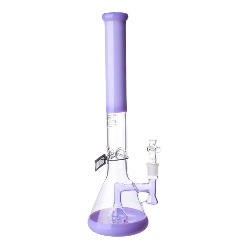 ROOR Tech Fixed Beaker Bong - 18in Purple