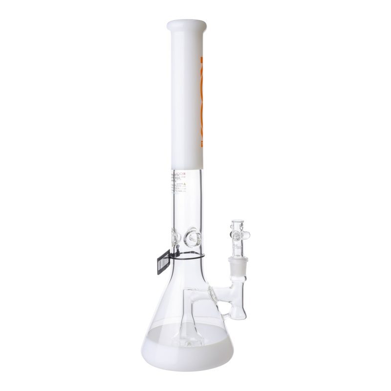 ROOR Tech Fixed Beaker Bong - 18in White