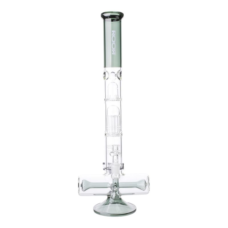 ROOR Tech Tree Perc Inline Bong - 18in Black