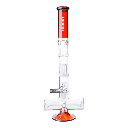 ROOR Tech Tree Perc Inline Bong - 18in Amber