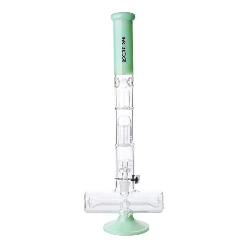 ROOR Tech Tree Perc Inline Bong - 18in Green