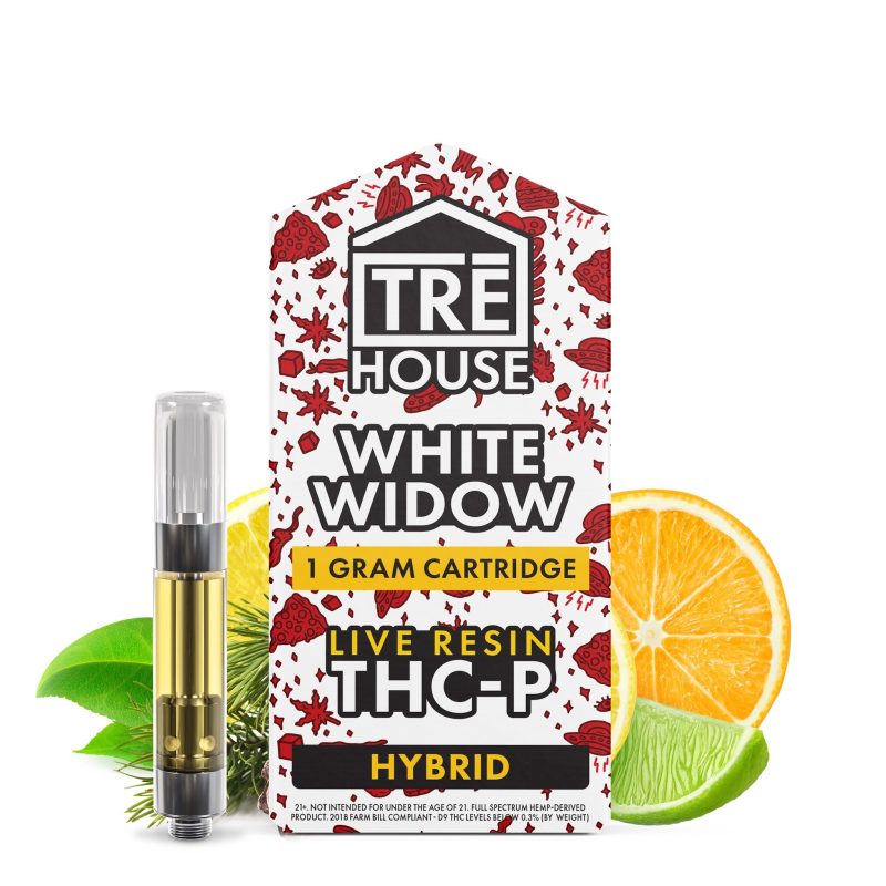 tre house live resin white widow thc p cartridge 1000mg 38389632532559